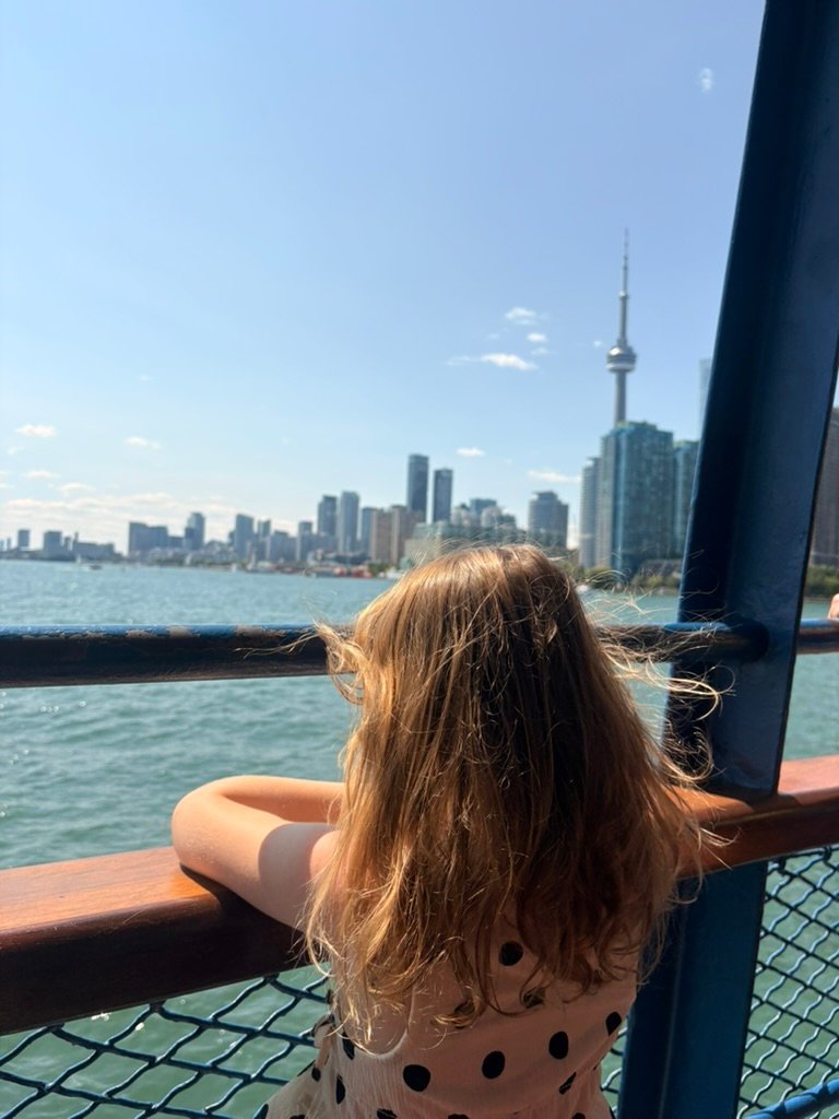 View of Toronto from the ferry