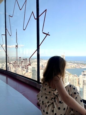 View from the top of the CN Tower